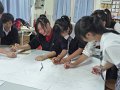 為了美化校園  大家落力創作  可謂眾志成城